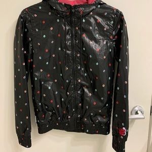 Zoo York raincoat hoodie jacket
